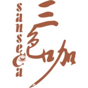 三色咖艺术logo