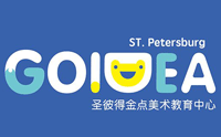 圣彼得金点美术教育logo