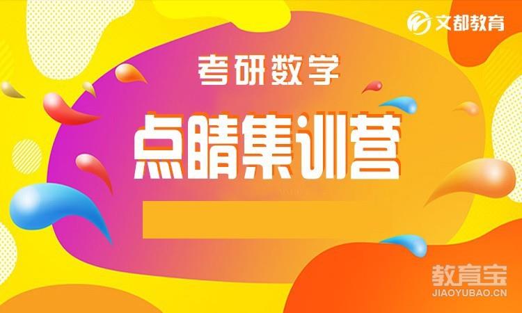 文都2023考研数学点睛集训营