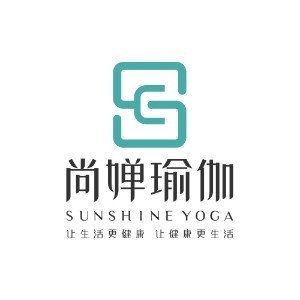 枣庄尚婵瑜伽logo