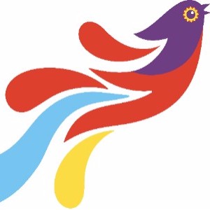 合肥缤纷鸟美术教育logo