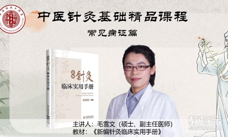 中医针灸基础精品课程常见病证篇