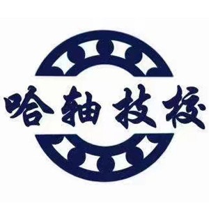 哈尔滨轴承技校logo