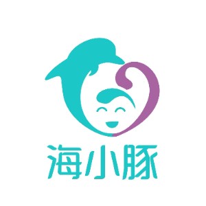 哈尔滨58到家海小豚logo