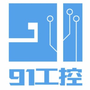 武汉91工控logo