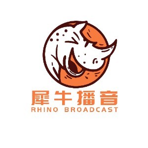 中传犀牛播音艺考logo