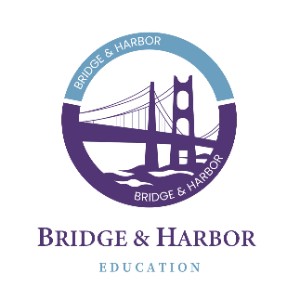 桥港留学logo