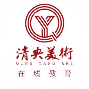 清央美术教育logo