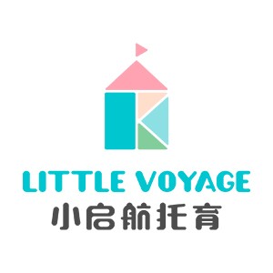 小啟航托育中心logo