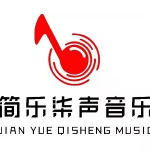 简乐柒声音乐logo