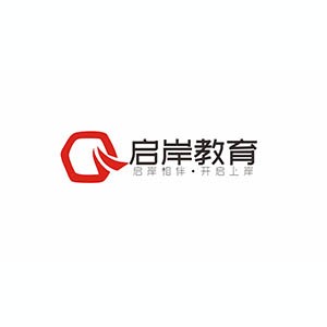 哈爾濱啟岸公考logo