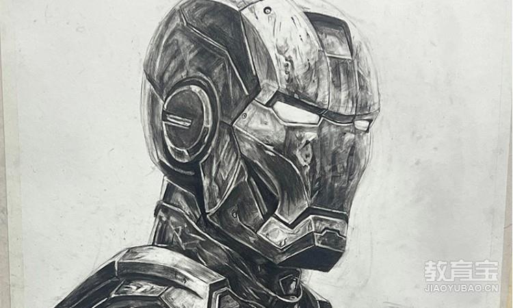 高一长期素描作品