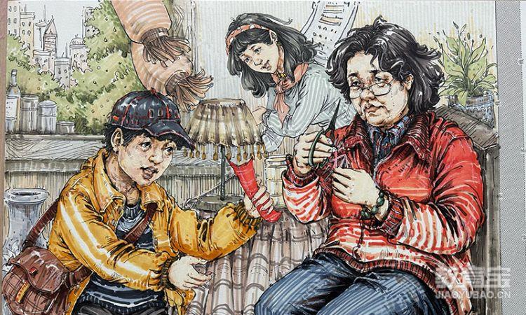 陈老师速写作品