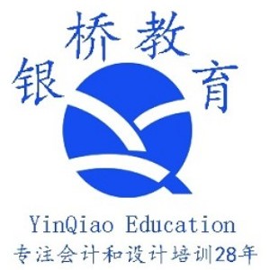 银桥会计电脑学校logo