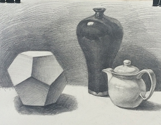 青岛素描培训_青岛我们的画室素描培训_大众网