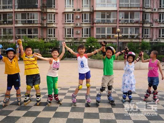 【天津金子小一一儿童军校-轮滑培训】- 天津教