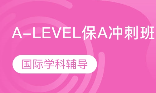 A-level保A冲刺班