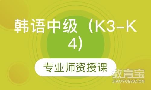 韩语中级（K3-K4)