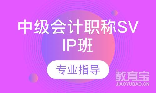 中级会计职称SVIP班