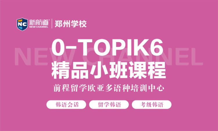 0-TOPIK6 精品小班课程