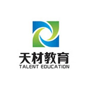 济南天材教育logo