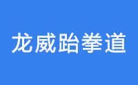 济南龙威跆拳道logo