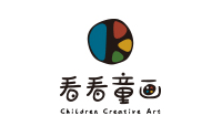 上海看看童画少儿创意美术logo