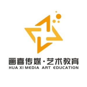 广州画喜传媒.艺术教育logo