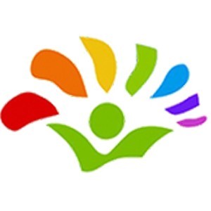 石家庄七色光儿童特殊教育logo
