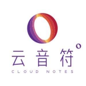 上海云音符少儿钢琴logo