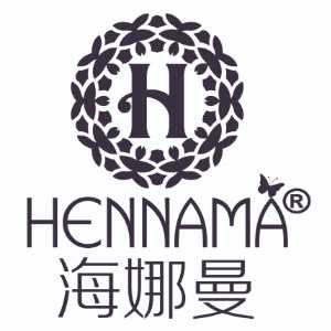 青岛海娜曼HENNA手绘logo