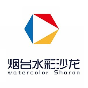 烟台水彩油画艺术沙龙logo