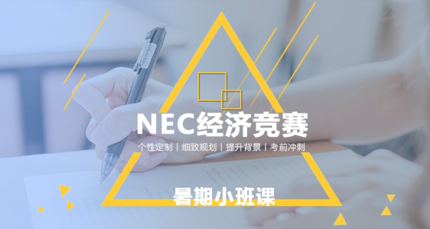 NEC经济竞赛暑期小班课