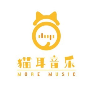成都猫耳成人钢琴logo