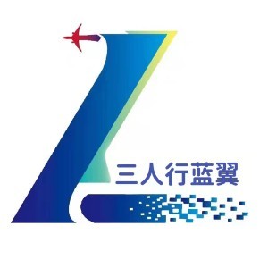 济南三人行蓝翼空乘服表教育 logo