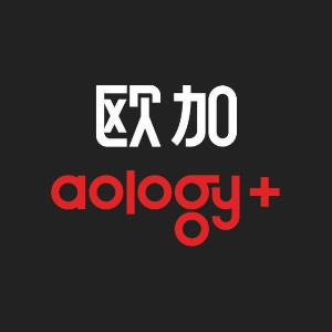 欧加aology+国际艺术中心logo