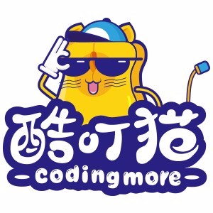 大连酷叮猫编程logo