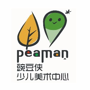 沈阳市豌豆侠美术中心logo