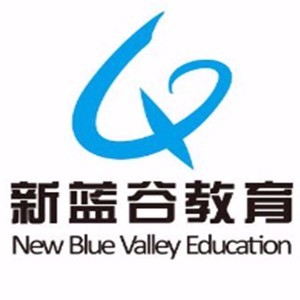 新蓝谷日语logo