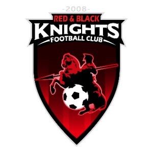 红黑骑士足球俱乐部logo