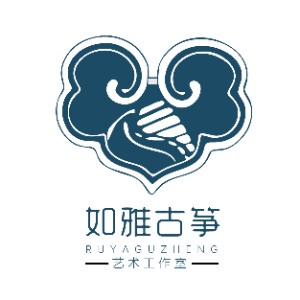 青岛如雅古筝logo