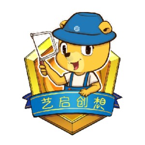 深圳艺启创想教育logo