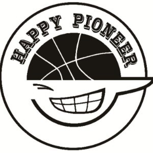 快乐先锋篮球俱乐部logo