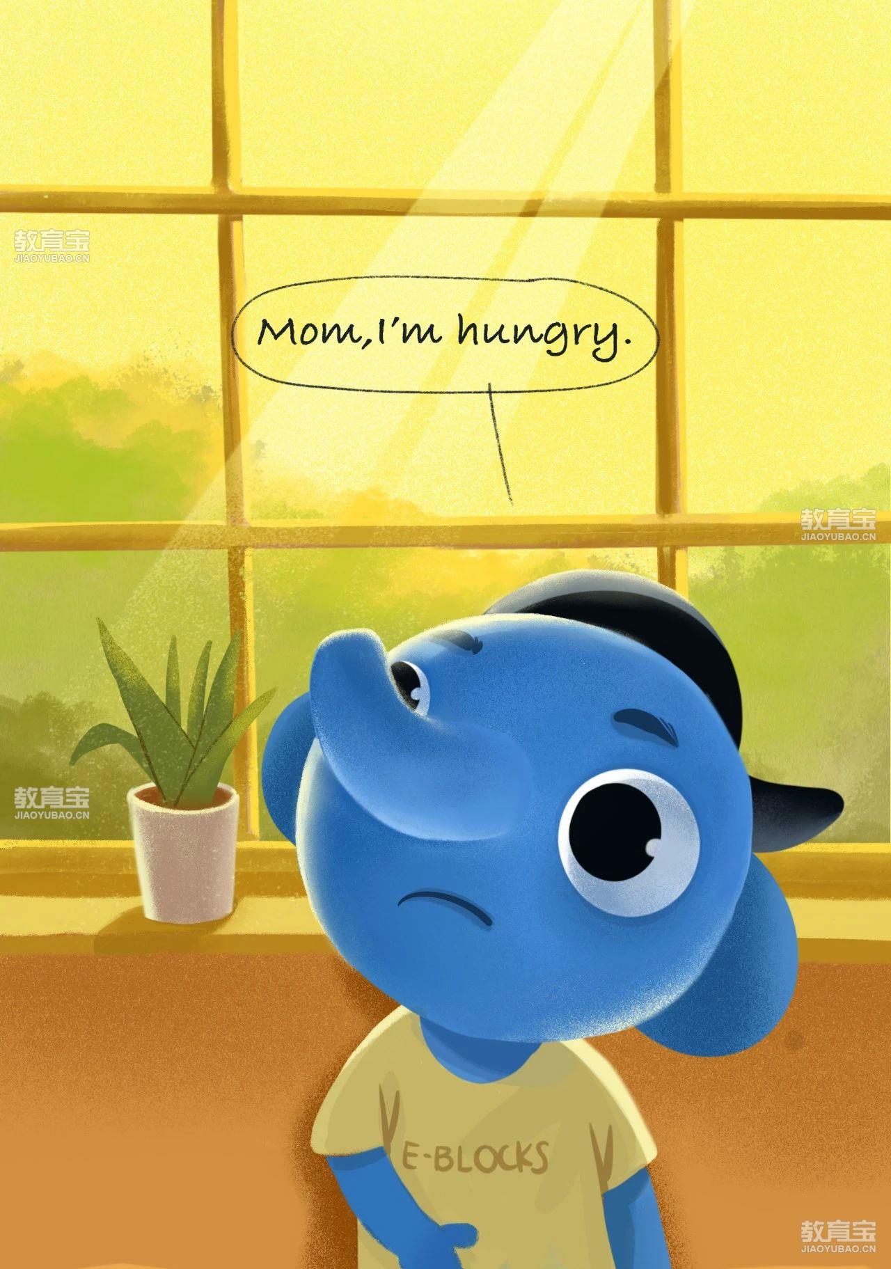 绘本日常34|实用亲子英语:im hungry!