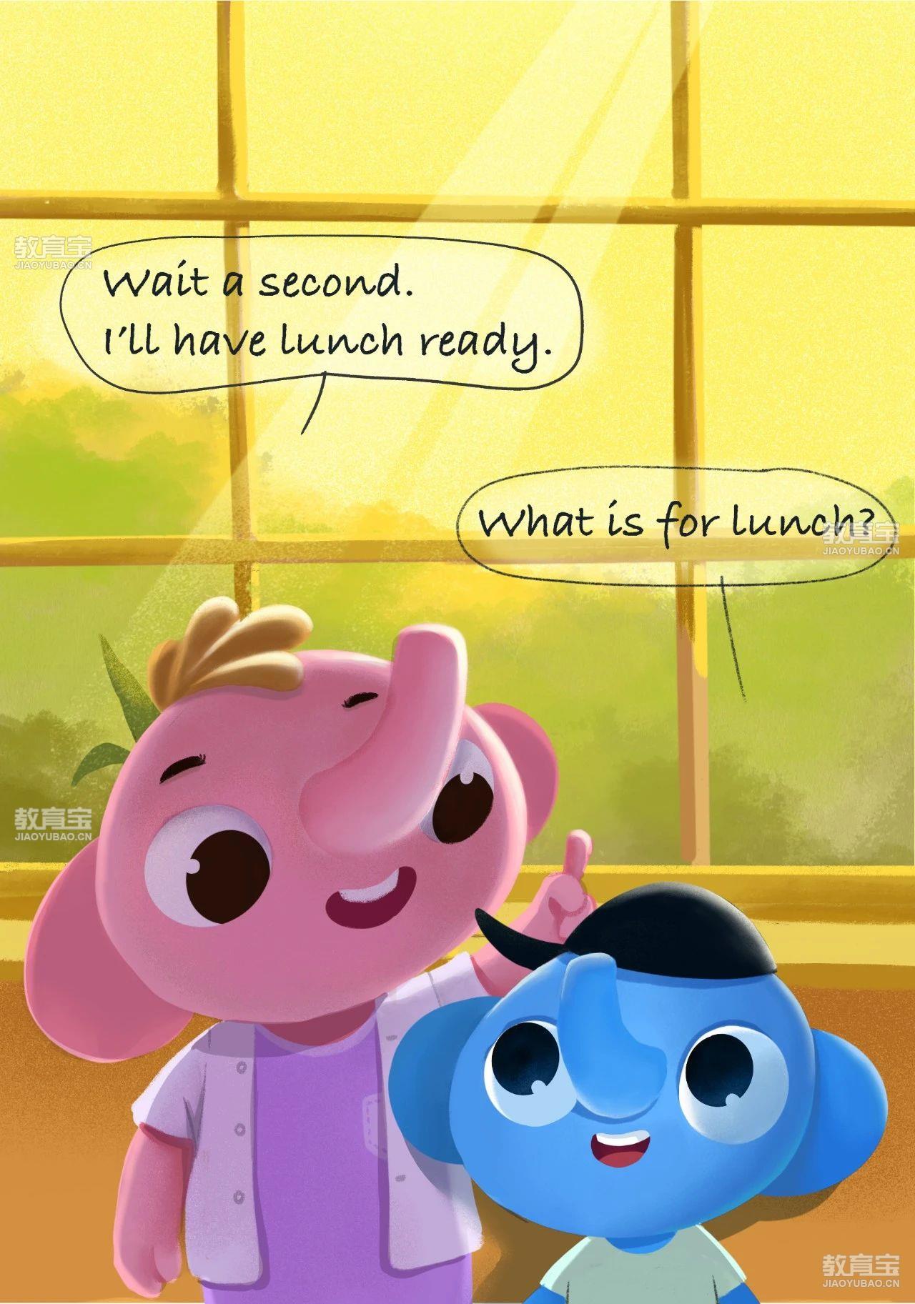 绘本日常34实用亲子英语imhungry