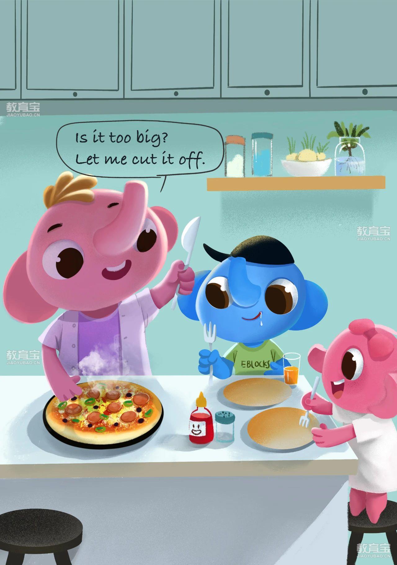 绘本日常34|实用亲子英语:im hungry!