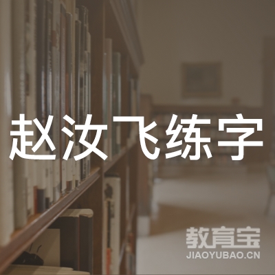 聊城赵汝飞练字教育logo