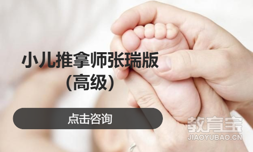 小儿推拿师张瑞版（高级）