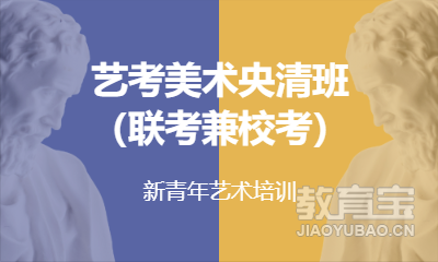 艺考美术央清班（联考兼校考）