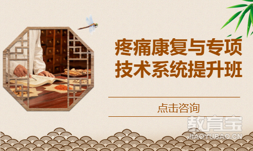 疼痛康复与专项技术系统提升班
